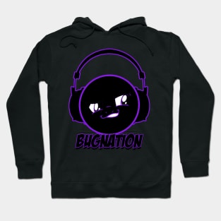 Bug Nation Logo - Purple Hoodie